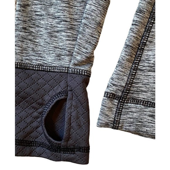 Eddie Bauer Grey Athletic Sports Running Jacket Sweatshirt Pull Over Size Medium - Picture 6 of 8